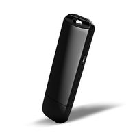 USB Voice Recorder - Mini Flash Drive Audio Recorder - Save Meetings & Lectures With Noise Reduction Microphone - 4GB Capacity 24 Hours Non-Stop Clear Recordings - 30 Min Charging Time - Easy Playback