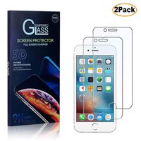 Casake [2 Pack] iPhone 6 / iPhone 6s Screen Protector, Ultra-Thin 9H Hardness HD Clear & Premium Tempered Glass Protective Film Easy Install Kit for iPhone 6 / iPhone 6s