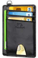 FurArt Slim Minimalist Wallet, Front Pocket Wallets, RFID Blocking, Credit Card Holder with Disassembly D-Shackle