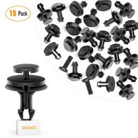 GOOACC GM Front Air Deflector Retainers Clips 15733971 for GM Chevrolet 15733971-15PCS