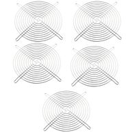 Yohii 5Pcs 200mm/7.87 Inch PC Computer Fan Grill Mounting Finger Guard Protection Cover