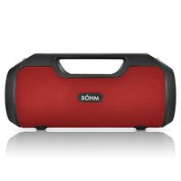 BOHM Impact Plus Bluetooth Speaker Red/Black - New