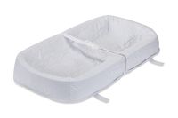 LA Baby Waterproof 4 Sided Cocoon Style Changing Pad, 30" - Easy to Clean Quilted Cover W Non-Skid Bottom, Safety Strap, Fits All Standard Changing Tables/Dresser Tops for Best Infant Diaper Change