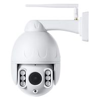Outdoor PTZ 2.4G WiFi Security Camera Wireless Surveillance HD 1080P Pan/Tilt Zoom 5X Optical 165ft Night Vision Two-Way Audio IP66 Weatherproof Motion Detection & E-Mail/Push Alerts AT-200PW