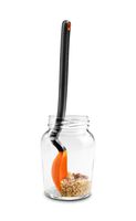 Dreamfarm Mini Supoon - Silicone Sit Up Jar Scraping Spoon, Teaspoon (Orange)