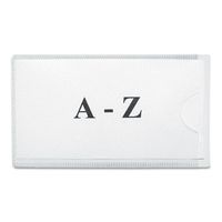 Panter Company MAG-LH-WH Magnetic Label Holders, 4-1/4 x 2-1/2, White, 10/Pack