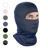 Achiou Balaclava Face Mask UV Protection for Men Women Ski Sun Hood Tactical Masks Navy