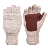 Metog Suede Thinsulate Thermal Insulation Mittens Beige S