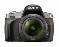 Sony Alpha A330L 10.2 MP Digital SLR Camera with  Super SteadyShot INSIDE Image Stabilization and 18-55mm Lens