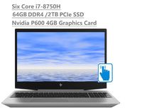 2019 Newest HP Zbook 15V G5 15.6" Full HD FHD Touchscreen Mobile Workstation Laptop (Intel Six-Core i7-8750H, 64GB DDR4 RAM, 2TB PCIe NVMe SSD) Fingerprint, Backlit, Thunderbolt, Windows 10 Pro