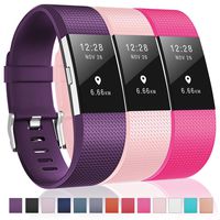 Humenn Bands Compatible with Fitbit Charge 2, 3 Pack Classic & Special Edition Replacement Bands for Fitbit Charge 2, Women Men
