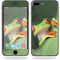 MightySkins Skin Compatible with Apple iPhone 8 Plus - Froggy | Protective, Durable, and Unique Vinyl Decal wrap Cover | Easy to Apply, Remove, and Change Styles | Made in The USA