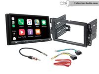 Sony XAV-AX5000 Double Din Radio Install Kit With Apple CarPlay, Android Auto, Sirius XM Ready Fits 2007-2013 Silverado, Avalanche