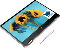 HP Pavilion x360 Convertible 2 in 1 Laptop Computer, 10th Gen Intel Quad-Core i5-10210U up to 4.2GHz, 14" FHD IPS Touchscreen, 32GB DDR4 2TB PCIe SSD 2TB HDD, HDMI Backlit KB Fingerprint Pen Win 10
