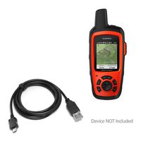 Garmin inReach Explorer+ Cable, BoxWave [DirectSync Cable] Durable Charge and Sync Cable for Garmin inReach Explorer+