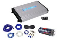 Hifonics Zeus ZXX-2400.1D 2400w Mono Car Amplifier+Amp Kit+Capacitor+Remote