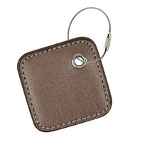 Case Compatible for Tile Mate 2020/2018/ 2016- Key Finder, Phone Finder, Anything Finder - Item Locator with Replaceable Battery - 1 Pack(Brown)(Cover ONLY)