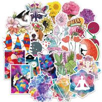 Suitcase Pink Aesthetic Decals for Water Bottle,Vinyl Vsco Girls Stickers with Gold Rim Stickers for Hydro Flask|Big 100-Pack|Vinyl Trendy Stickers for Teens Girls Laptop Computer,Mackbook,Notebook