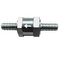 1/2 Fuel Oil Check Valve Non-Return One Way Petrol Diesel Gas Air Aluminum Alloy 12mm