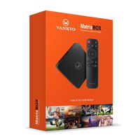 VANKYO MatrixBox X95A 4K Android TV Box, Ultra HD 2GB RAM 16GB ROM TV Streaming Player w/ Amlogic S905W 64 Bits Quad Core Processor