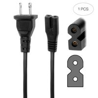 ﻿iafer Power Cable Charging for Old TV Blu-ray player Roku Sony VHS BoomBox Vizio Sharp Sanyo TV (IEC 60320,C7P)