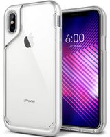 Caseology Skyfall for Apple iPhone X Case (2017) - Clear Back & Slim Fit - Blanc