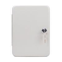 CO-Z Carbon Steel Key Cabinet Storage Box Organizer for Keys with Mechanical Lock 2 Keys (48 Keys)