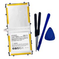 Toopower New Battery Replace for Samsung Google Nexus 10 N10 Table PC P8110 HA32ARB Google GT-P8110 Tablet Battery Samsung Nexus 10 32GB Tablet Battery SP3496A8H