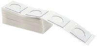 Brady M71EP-169-593 1.8" Width x 1.8" Height White Color B-593 Adhesive-Taped Polyester Raised Panel Labels With Gloss Finish For BMP71 Printers (100 Per Box)