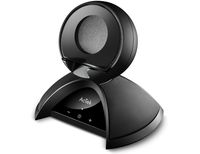 AcTek Portable Wireless Bluetooth Speaker with Unique Phone Holder and Storage Unit, Dual-Driver, Low Harmonic Distortion, DSP Technology, More Bass and Water Resistant (Sundock-Black)