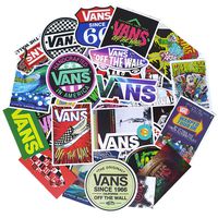 Ratgoo 100Pcs Trendy Waterproof Vinyl Popular Funny Sports Stickers Decals Pack for Vans Motorcycle Car Luggage Phone Guitar MacBook Water Bottle Flasks Bike Laptop Motocross Girls Kids Teens Boys.