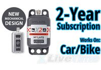 MyLaps X2 Transponder, Rechargeable, for Car/Bike, includes 2-Year Subscription