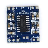 2 Channels Stereo Class D 3W Digital Audio Amplifier Mini Board DC 5V