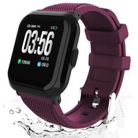 Smart Watch Fitness Tracker,Smartwatch with All-Day Heart Rate Blood Pressure Activity Tracking Pedometer Sleep Monitoring for Men Women IP68 Waterproof Touchscreen for Android Phones