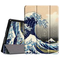 Fintie iPad Air Case - Ultra Slim Lightweight Stand Smart Cover with Auto Sleep/Wake Feature for Apple iPad Air 2013 Model, Rough Sea