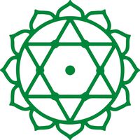 hBARSCI Heart Chakra - 5 Inches - for Cars, Trucks, Windows, Laptops, Tablets, Outdoor-Grade 2.5mil Thick Vinyl - Green