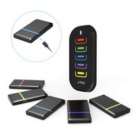 JTD Rechargeable Key Finder, Wireless RF Item Locator, Remote Control Tracker for Keys Phones Pet Collars Remote Controls Luggage [KF-05-C]