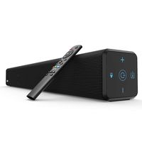 BESTISAN 100 Watt Home Theater System 2.1 Channel with Built-in Subwoofer, Bluetooth 5.0 and Wired Connections Sound Bars for TV (32 Inch, 3 Audio Modes, Bass Adjustable, Wall Mountable, Touch Control