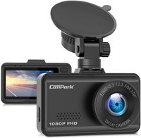 Campark Dash Cam 1080P FHD Dashboard Camera for Cars with 170° Wide Angle G-Sensor Loop Recording Super Night Vision and 24 Hours Parking Monitor