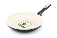 GreenPan Rio 12 Inch Ceramic Non-Stick Fry Pan, Black - CW0005083