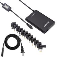 Universal Laptop Charger - Premium Quality, 45W 5-24V, Ultra Slim - AC Adapter Power Supply Cord with USB Port for Mobile/Tablet - for Notebooks Lenovo HP Toshiba Samsung Acer Asus Sony and More