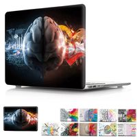 MacBook Retina 15 inch Case A1398, PapyHall MacBook Left and Right Brain Print Pattern Plastic Hard Case for MacBook Pro 15 inch with Retina Display (NO CD-ROM) Model: A1398 - Brain 3