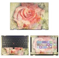 decalrus - Protective Decal Rose Skin Sticker for Lenovo ThinkPad Yoga L380 (13.3" Screen) case Cover wrap LEthnkpadYoga_L380-113