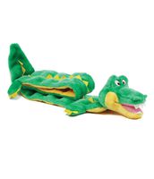 Kyjen Plush Puppies Ginormous Squeaker Mat Gator
