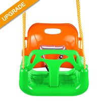 Jaketen 3-in-1 Toddler Swing Seat Hanging Swing Set for Playground Swing Set,Infants to Teens Swing (G)