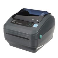 Zebra GX420d Direct Thermal Desktop Printer Print Width of 4 in USB Serial and Ethernet Port Connectivity GX42-202410-000