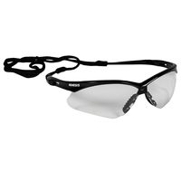 KLEENGUARD V30 Nemesis Safety Glasses (25676), Clear with Black Frame, 12 Pairs / Case