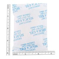 Silica Packs Desiccant Dehumidifiers, 20 Gram, 15 Packs, Food Safe Moisture Absorber Bag for Gun Camera Storage, Non-Toxic, Odorless