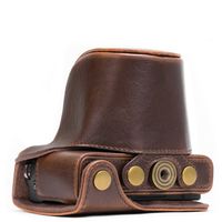 MegaGear Ever Ready Camera Case, Bag for Canon EOS M10 Mirrorless Digital Camera with 15-45mm Lens (Dark Brown)