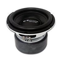 CT Sounds 6.5 Inch Car Subwoofer, Dual 2 Ohm Impedance, 400W max Power Capacity, 1.75" Voice Coil, Easy Mounting, Rubber Surrounded for Car Sound System - Tropo 6.5 D2